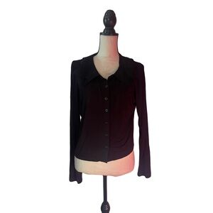 Dolls Kill Bat Wing Collared Shirt